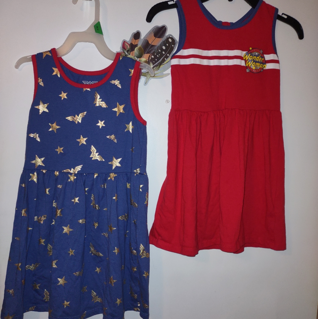 Lot Of 4 Super Hero Dresses
